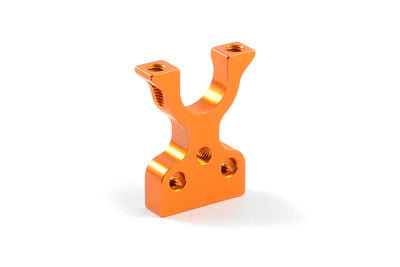 T4'17 ALU LAYSHAFT BULKHEAD CLOSED L/R - ORANGE - RC Hobby Product