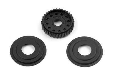 DIFF PULLEY 34T WITH LABYRINTH DUST COVERS - RC Hobby Product