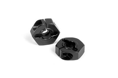 ALU WHEEL HUB - BLACK (2) - RC Hobby Product