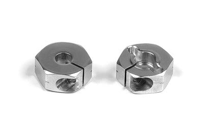 ALU WHEEL HUB - OFFSET "+0.75MM" - BLACK (2) - RC Hobby Product