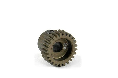 NARROW ALU PINION GEAR - HARD COATED 25T / 64 - RC Hobby Product