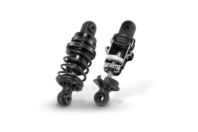 1/10 TOURING ALU SHOCK ABSORBER-SET - BLACK (2) - RC Hobby Product