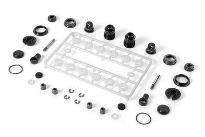 ULP ALU SHOCK ABSORBER-SET - BLACK - V2 (2) - RC Hobby Product