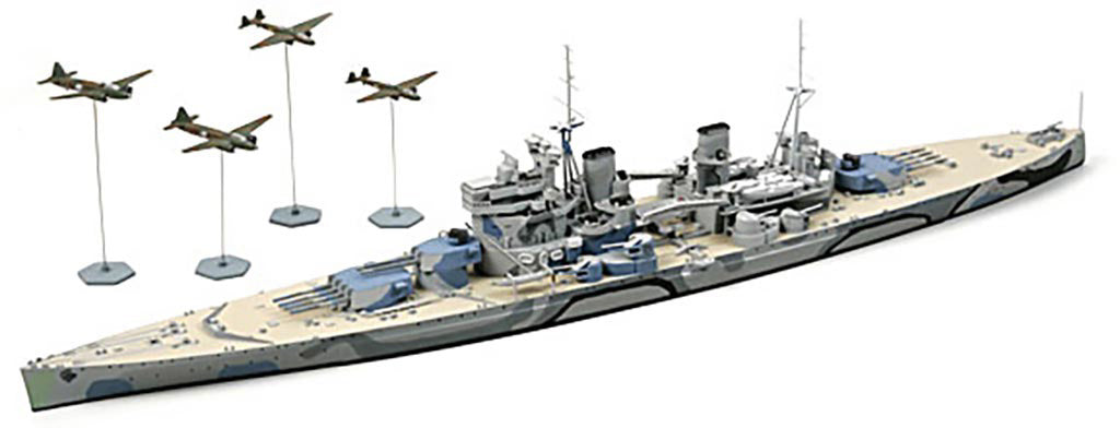 BRITISH BATTLESHIP PRINCE OF W