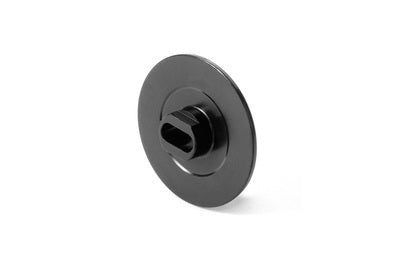 ALU 3-PAD SLIPPER CLUTCH PLATE WITH ADAPTER - SWISS 7075 T6 - HARD COATED - RC Hobby Product