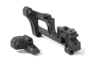 COMPOSITE LOWER & UPPER BULKHEAD FRONT RIGHT FOR WIRE ANTI-ROLL BAR - RC Hobby Product