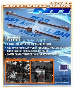 ANTI-ROLL BAR FRONT FEMALE 0.7MM - HUDY SPRING STEELâ„¢ - RC Hobby Product