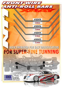 ANTI-ROLL BAR FRONT 2.4 MM - RC Hobby Product