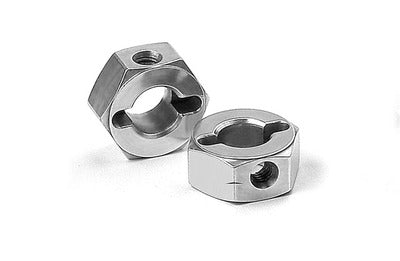 ALU WHEEL HUB 12MM - BLACK (2) - RC Hobby Product