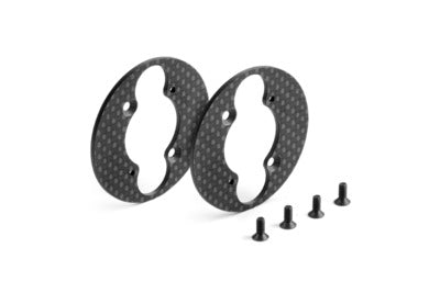 GRAPHITE FRONT AERODYNAMIC DISC 1.6MM - LEFT+RIGHT - SET - RC Hobby Product