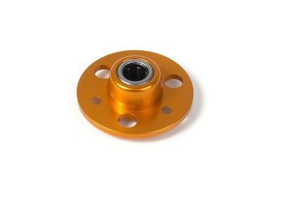 DRIVE FLANGE WITH ONE-WAY BEARING - ALU 7075 T6 - ORANGE - RC Hobby Product