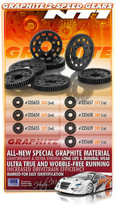 GRAPHITE 2-SPEED GEAR 55T (2nd) - RC Hobby Product
