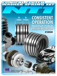 XRAY NT1 CONICAL CLUTCH WASHER SPRING SET - RC Hobby Product