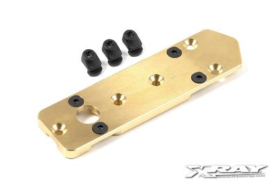 BRASS CHASSIS WEIGHT FRONT 60g - V2 - RC Hobby Product