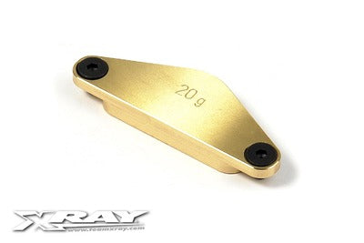 BRASS CHASSIS WEIGHT REAR 20g - RC Hobby Product