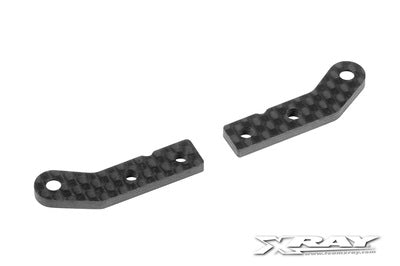 GRAPHITE EXTENSION FOR SUSPENSION ARM - FRONT LOWER - 1-HOLE (L+R) - RC Hobby Product