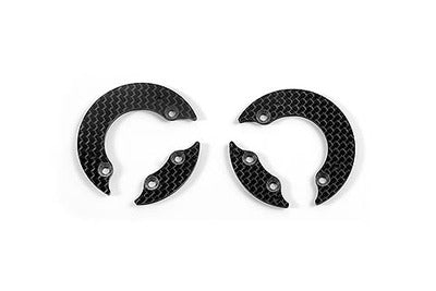 GRAPHITE REAR AERODYNAMIC DISC 2.2MM - LEFT+RIGHT - SET - RC Hobby Product