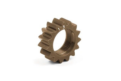 XCA ALU 7075 T6 HARD COATED PINION GEAR - 15T (1ST) - RC Hobby Product