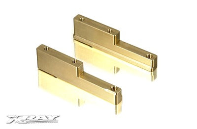 BRASS ENGINE MOUNTS (L+R) - 75g - RC Hobby Product