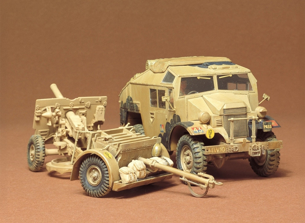 1/35 British 25-pdr Field Gun & Quad Gun Tractor
