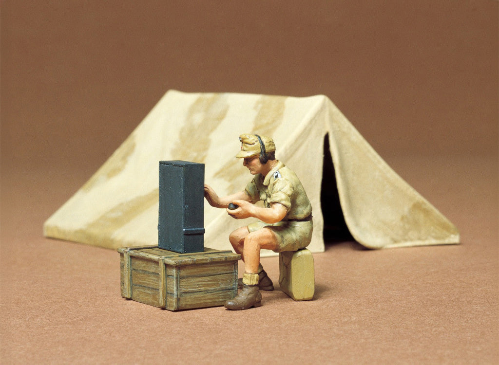 Tent Set with German Soldier