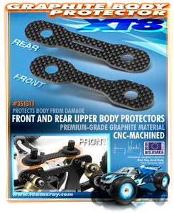 GRAPHITE BODY PROTECTOR (F+R) - RC Hobby Product