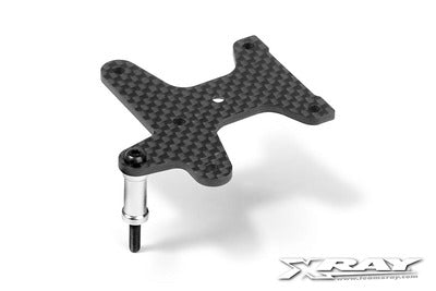 XB9 GRAPHITE UPPER PLATE - RC Hobby Product