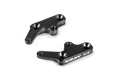 XB8 ALU STEERING KINGPIN PLATE - SWISS 7075 T6 - 10° (L+R) - RC Hobby Product