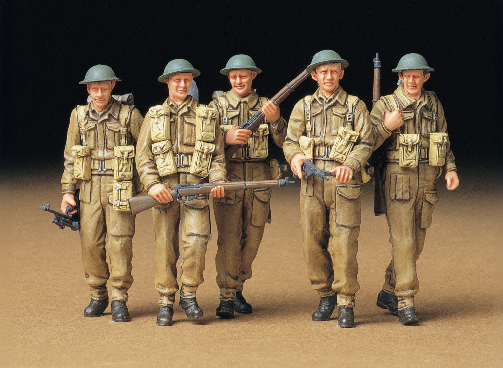 British Infantry On Patrol