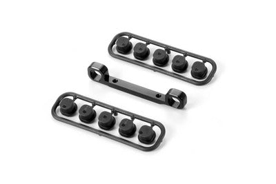 XB8 ALU FRONT UPPER ARM HOLDER (6MM) - SWISS 7075 T6 - RC Hobby Product