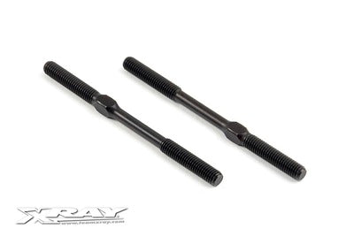 ADJ. TURNBUCKLE M5 L/R 75 MM  - SPRING STEEL (2) - RC Hobby Product