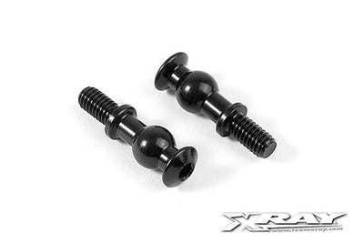 XB808 BALL STUD 6.8MM WITH BACKSTOP L=8MM - M4 (2) - RC Hobby Product