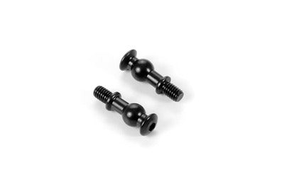 BALL STUD 6.8MM WITH BACKSTOP L=8MM - M4x6 (2) - RC Hobby Product