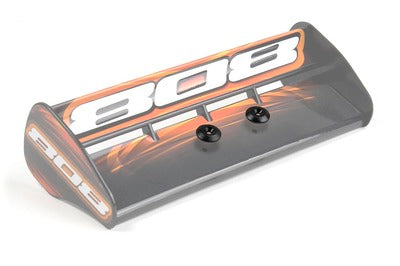 COMPOSITE REAR WING SHIM - BLACK (2) - RC Hobby Product