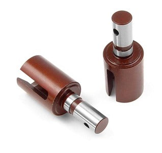 FRONT/REAR DIFF OUTDRIVE ADAPTER (2) - HUDY SPRING STEEL --- Replaced with #355061 - RC Hobby Product