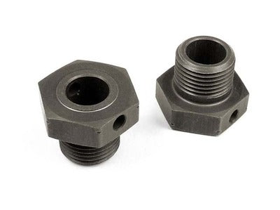 ALU WHEEL AXLE OFFSET "+1MM" - HARD COATED (2) - RC Hobby Product