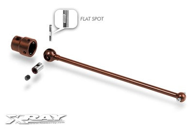 PIN WITH FLAT SPOT 2.5 x 15.8 (2) - RC Hobby Product