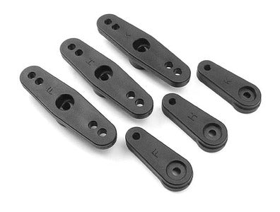 BRAKE/THROTTLE ARMS & STEERING SERVO ARMS - SET - RC Hobby Product