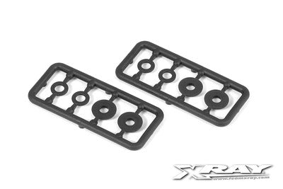 COMPOSITE SET OF SHIMS FOR SHOCKS - DELRIN - V2 (2) - RC Hobby Product