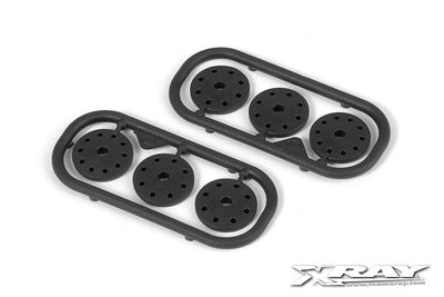 SHOCK PISTON SET 8-HOLE (1.2; 1.3) 10-H. (1.1MM) - DELRIN - V3 - RC Hobby Product