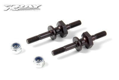 STEEL SCREW SHOCK PIVOT BALL WITH HEX (2) - RC Hobby Product