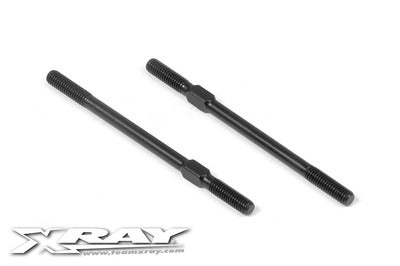 ADJUSTABLE TURNBUCKLE 50MM M3 L/R - HUDY SPRING STEELâ„¢ (2) - RC Hobby Product