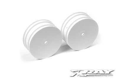 4WD FRONT WHEEL AERODISK WITH 14MM HEX - WHITE - V2 (2) - RC Hobby Product