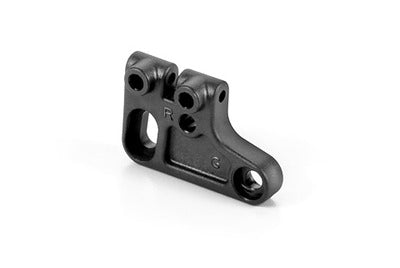 COMPOSITE FRONT UPPER ARM MOUNT - RIGHT - GRAPHITE - RC Hobby Product