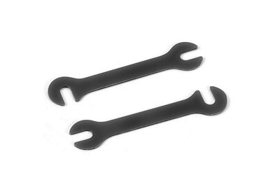 STEEL SHIM 0.4MM - BLACK (2) - RC Hobby Product