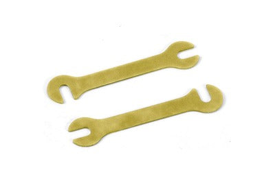 STEEL SHIM 0.6MM - GOLD (2) - RC Hobby Product