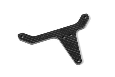X12'14 REAR POD UPPER PLATE - GRAPHITE 2.5MM - RC Hobby Product