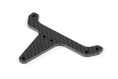 X12'17 REAR POD UPPER PLATE - GRAPHITE 2.5MM - RC Hobby Product