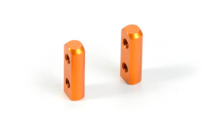 ALU SERVO MOUNT - ORANGE (2) - RC Hobby Product