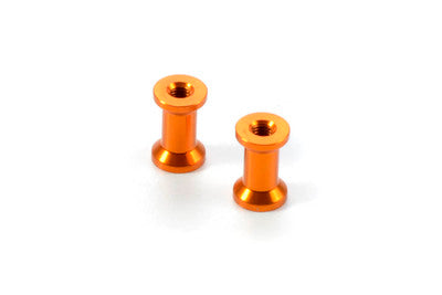 ALU MOUNT 10.8MM - ORANGE (2) - RC Hobby Product